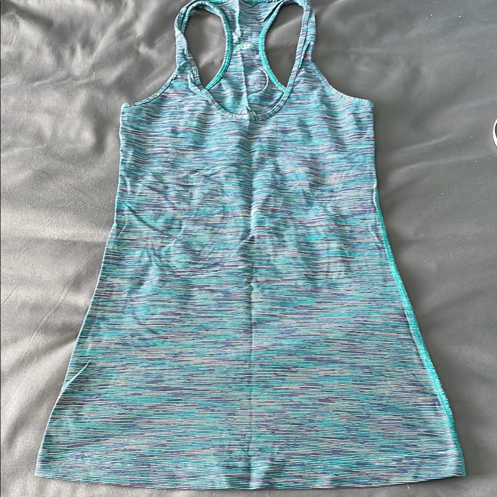 Cool Racerback We Are From Space Striped Racerback Tank - Picture 4 of 4